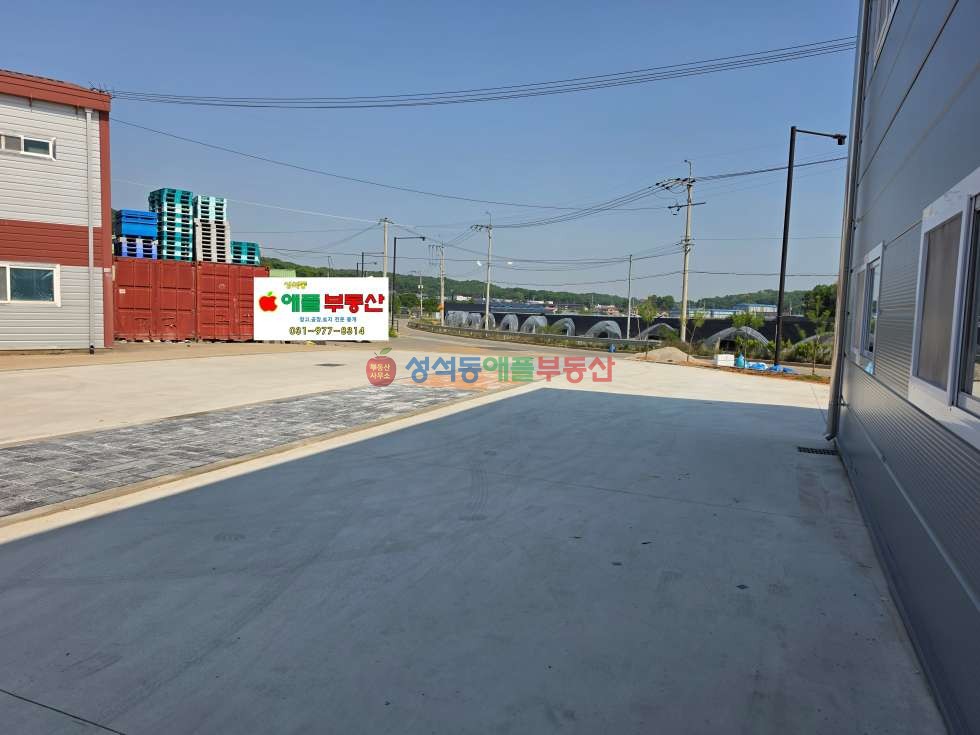 경기 고양일산동구 성석동 2차선접, 성석동대형야적창고, 야적마당590평, 40피트가능, 즉시입주 월세 매물번호 10066 사진 5